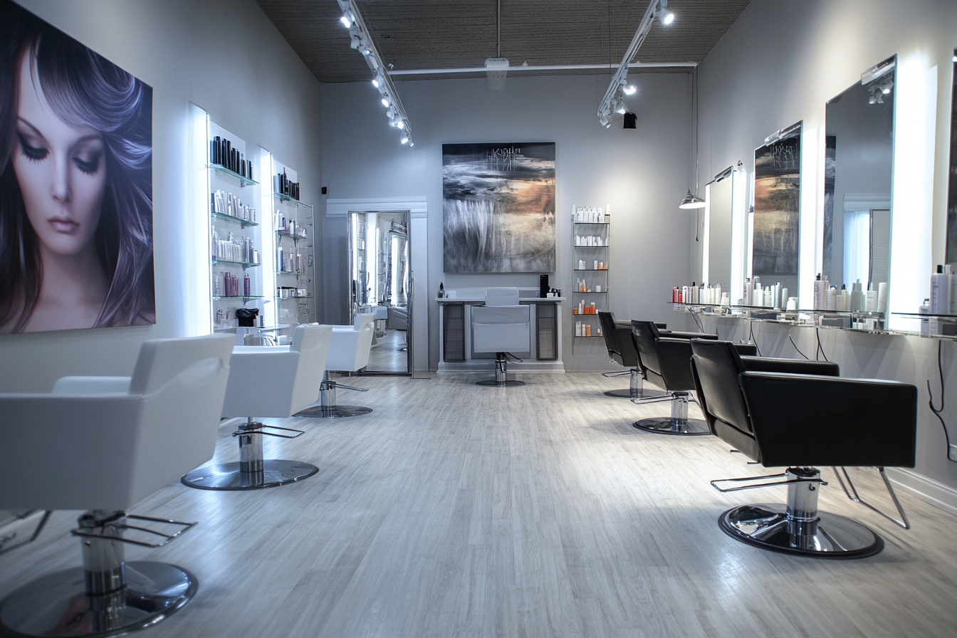 Track Lighting for Hair Salons and Beauty Shops
