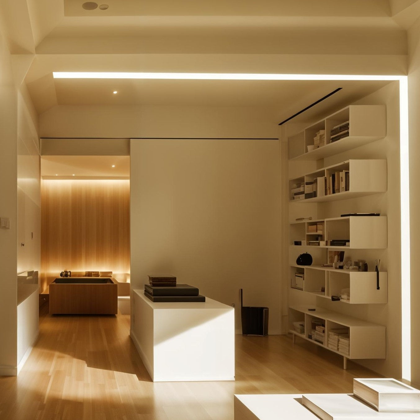 2-8 Ft Custom Recessed LED Linear Light