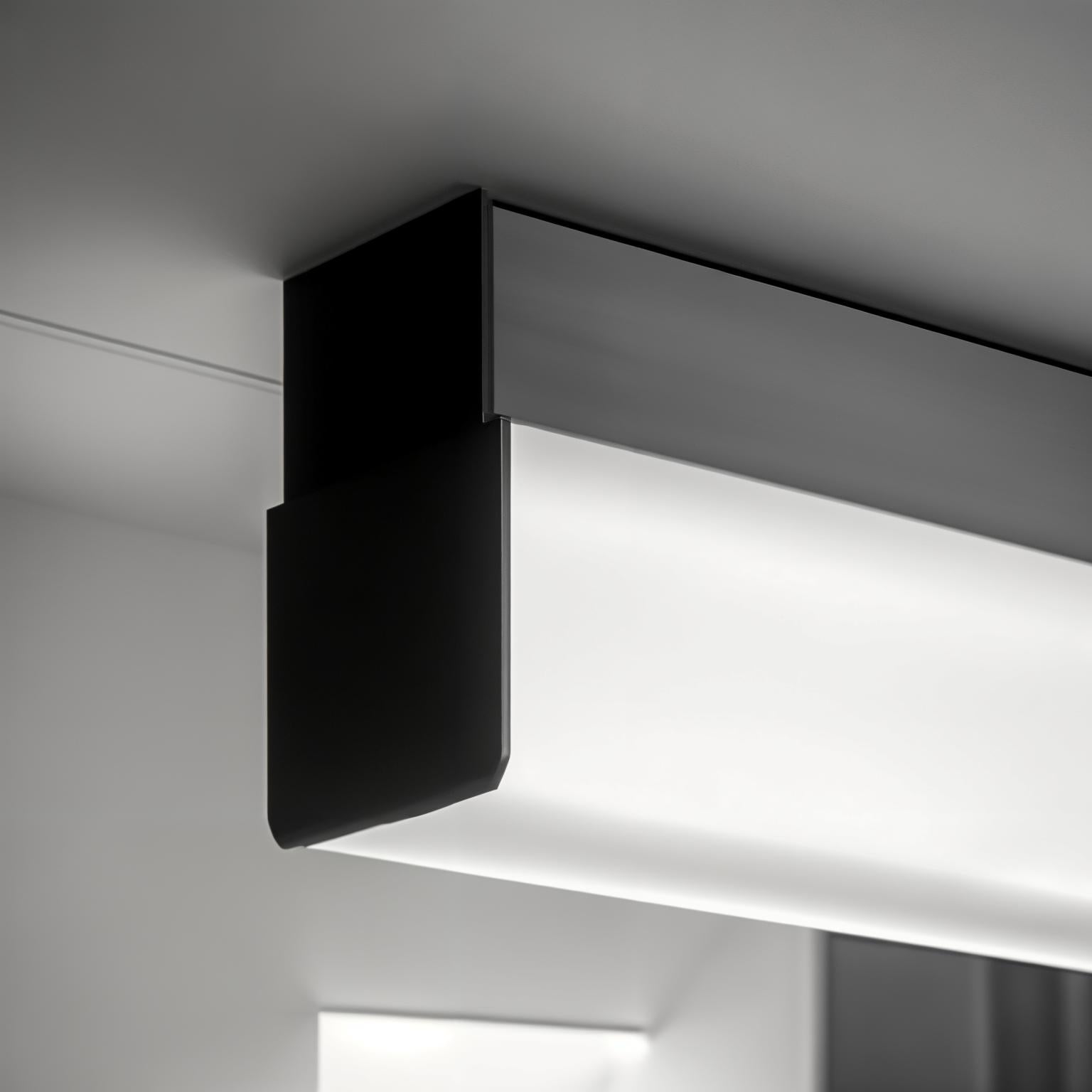 4 Ft Black LED Linear Light