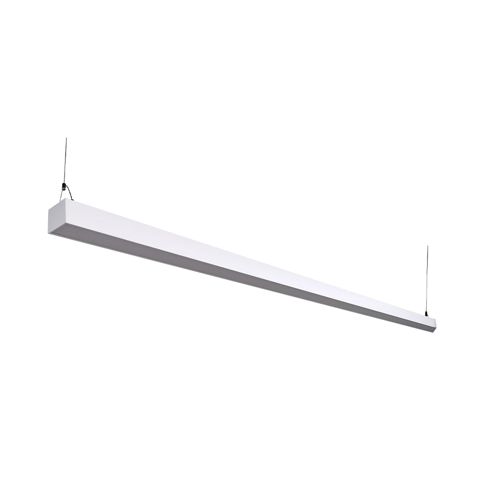 8 ft. LED Suspended Up & Down Light (White Housing)