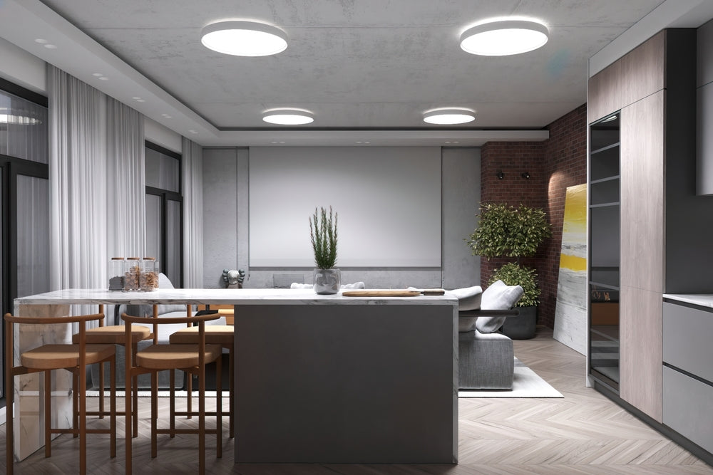 Round Ceiling Mounted Pendant