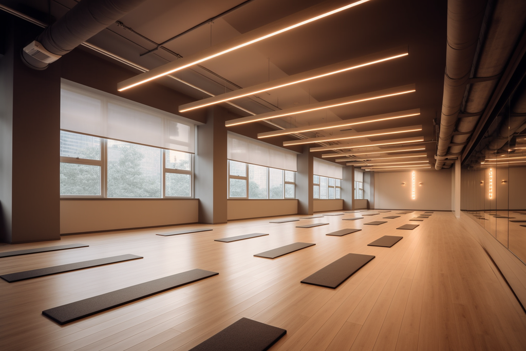 The Best Yoga Studio Lighting Ideas Contemporary Relaxing LED