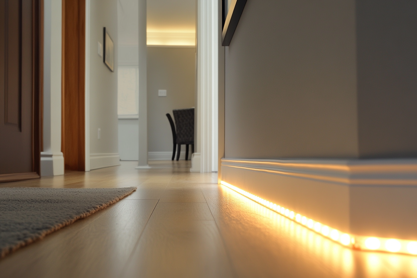 The Benefits of Toe-Kick LED Baseboard Light Strips?