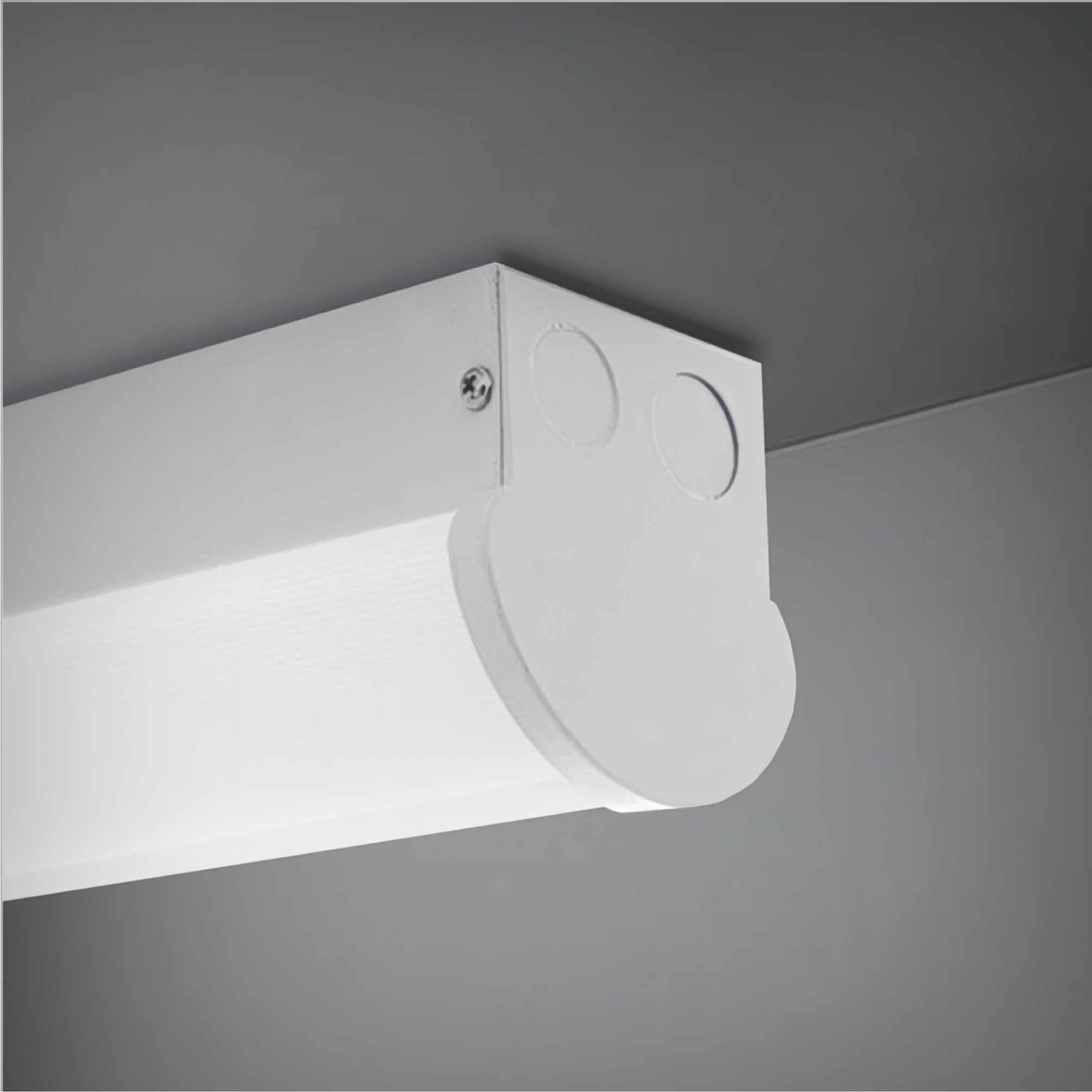 Wrapped Linear Hemisphere LED Ceiling Light with a 3.5-Inch size