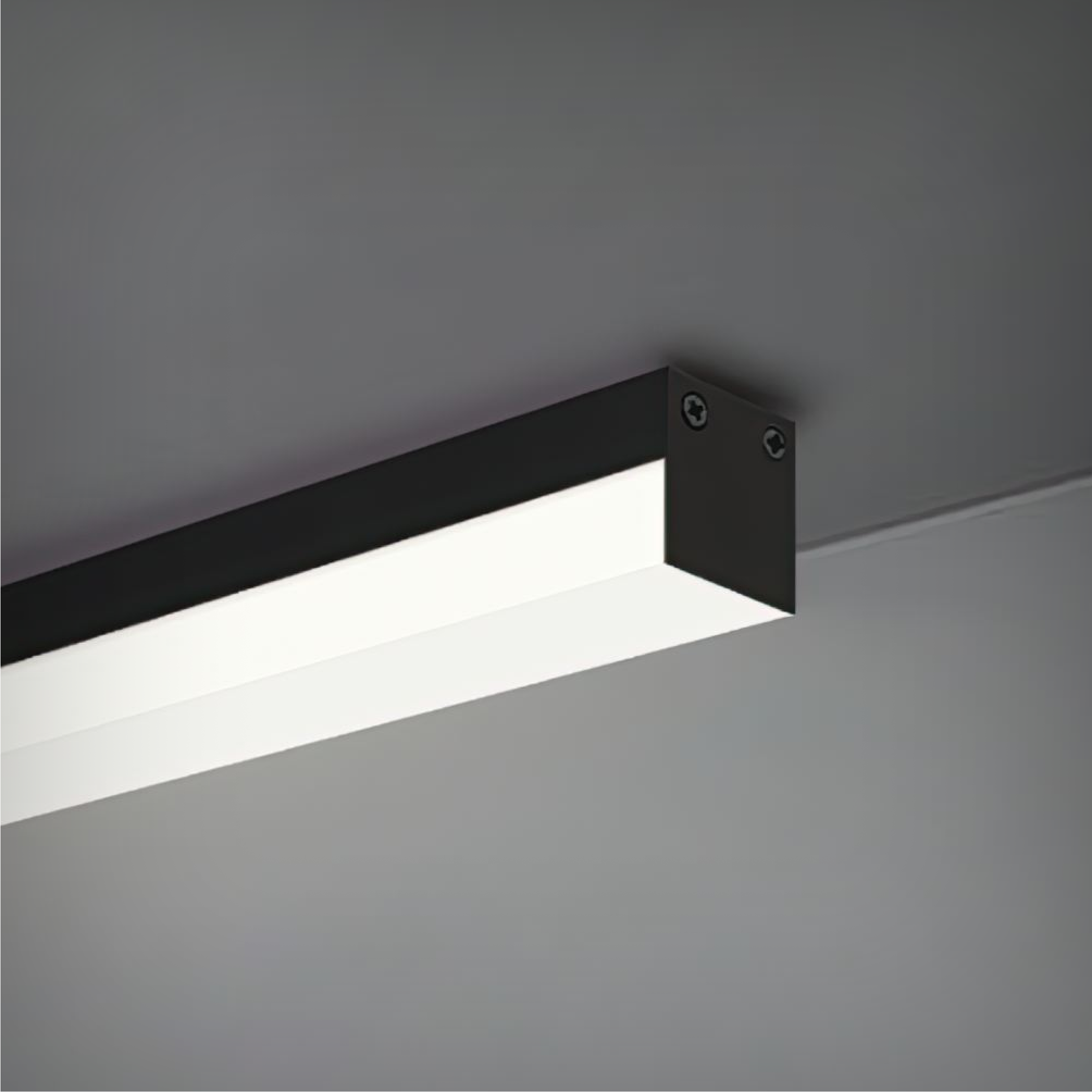 Slim LED Linear Ceiling Light with a 0.75-Inch profile