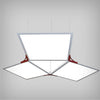 Multi-Panel LED Pendant Light with Sky Design