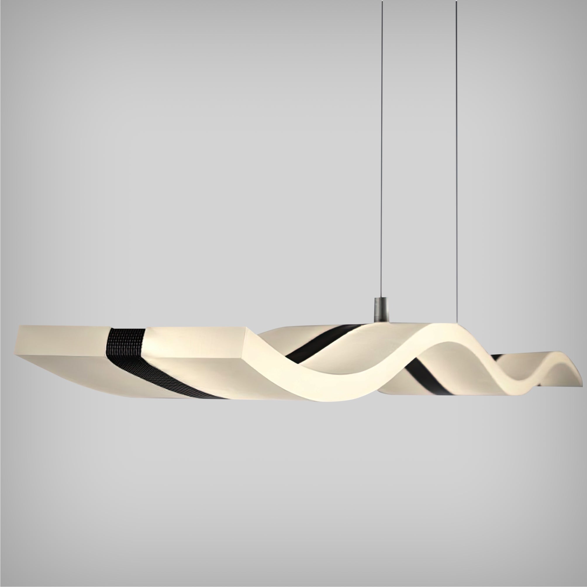 Wave-Inspired 38-Inch LED Pendant Light – LED Lights Direct