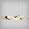 Wave-Inspired 38-Inch LED Pendant Light