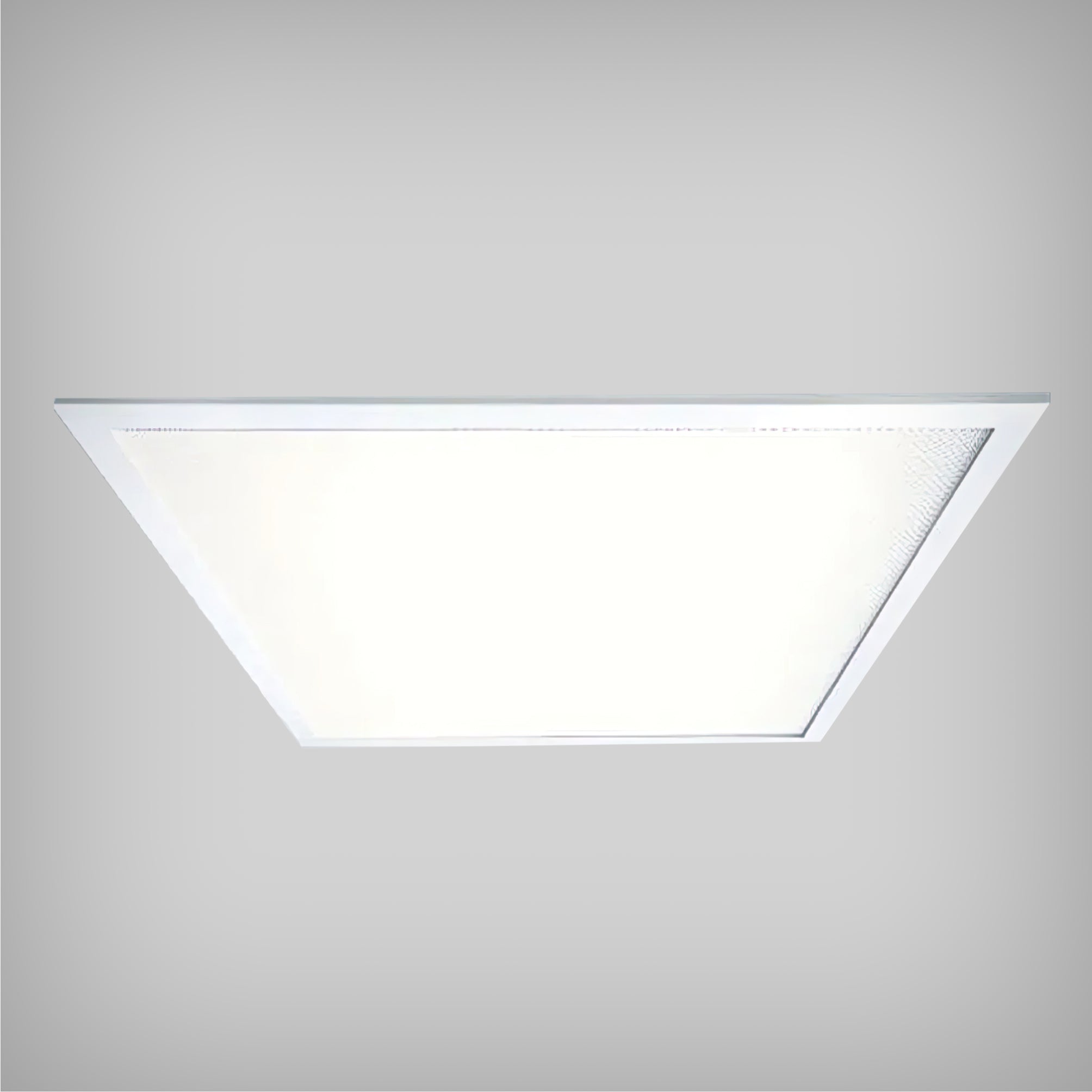 Architectural Recessed Prismatic LED Flat Panel Troffer Light