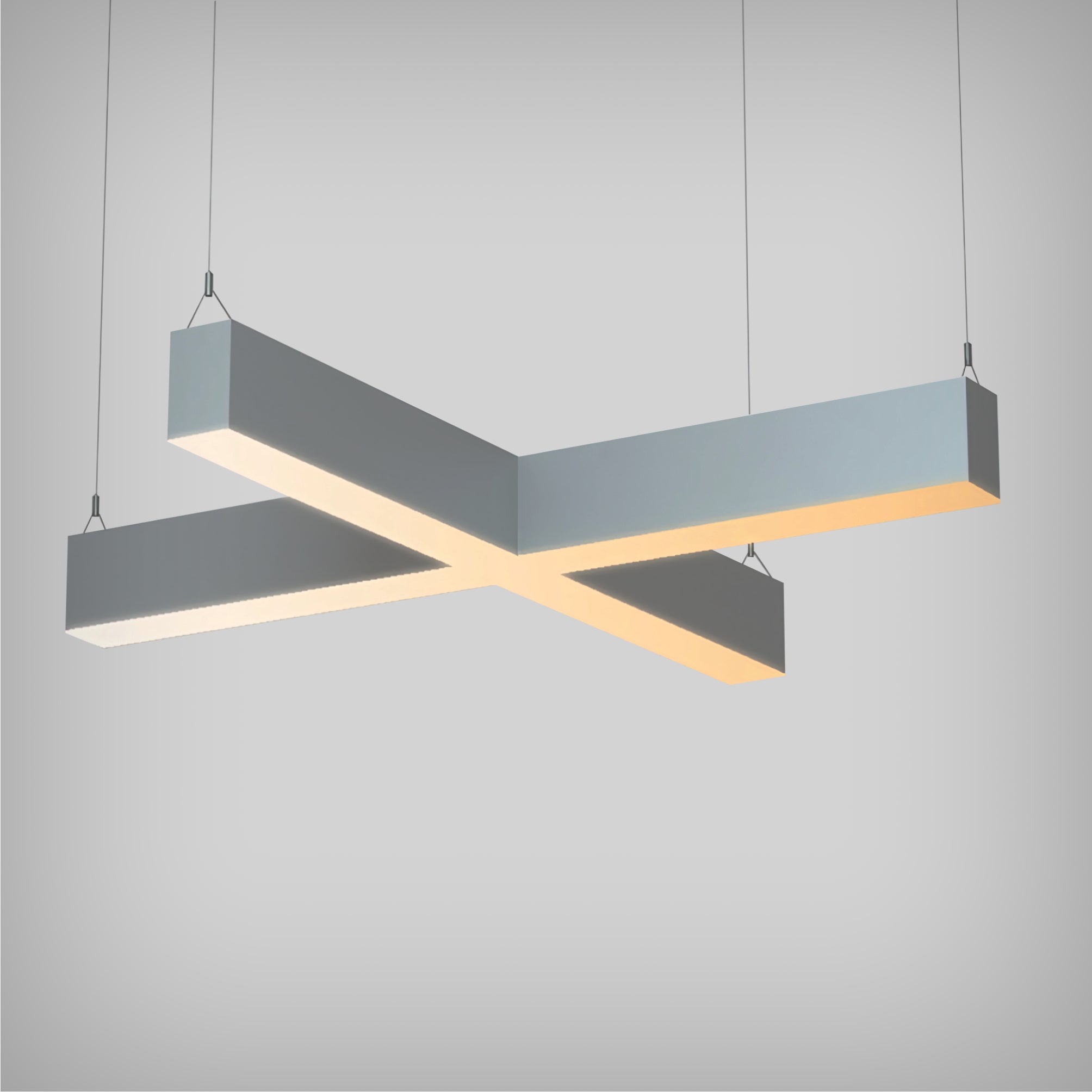 X Wire Pattern Light 2.5-Inch RGBW Tunable White X-Shaped LED Linear Pendant Light – LED ...