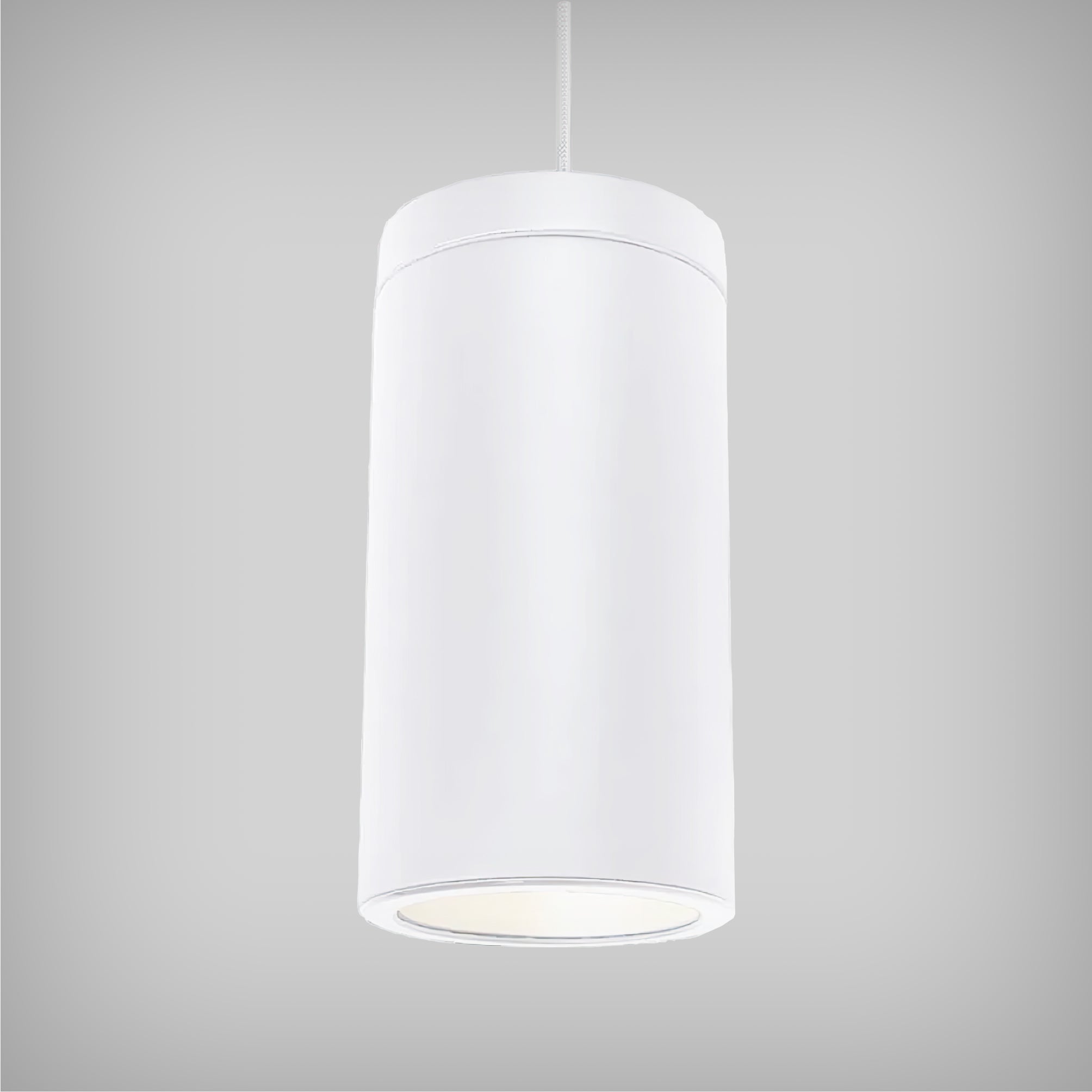 Stunt Architectural LED 6 Inch Ceramic Cylinder Pendant Light - LED Lights Direct