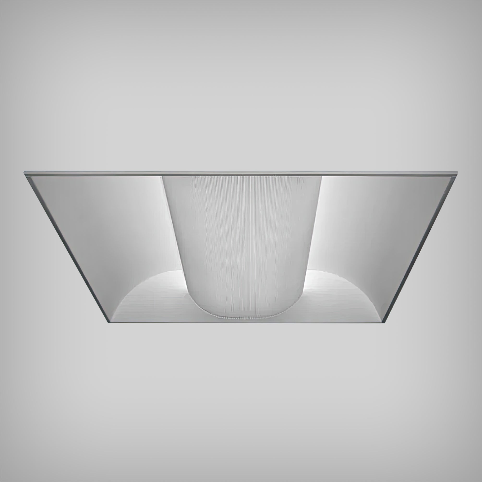 Architectural Elite LED Recessed Center Basket Troffer with Direct Lighting