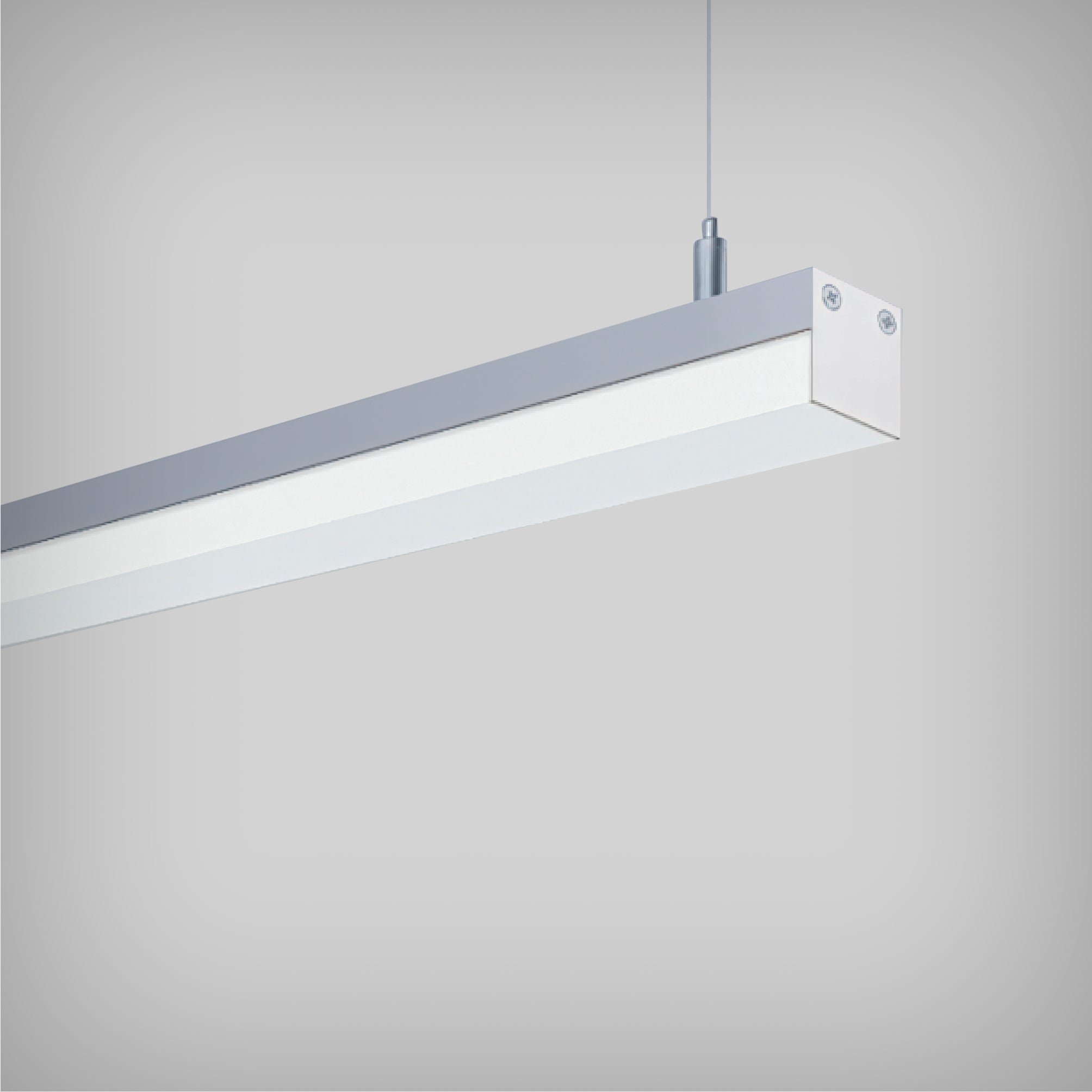 Slim LED Linear Pendant Light with a 0.75-Inch Design