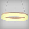1-Tier LED Ring Pendant Round Chandelier with Down Light