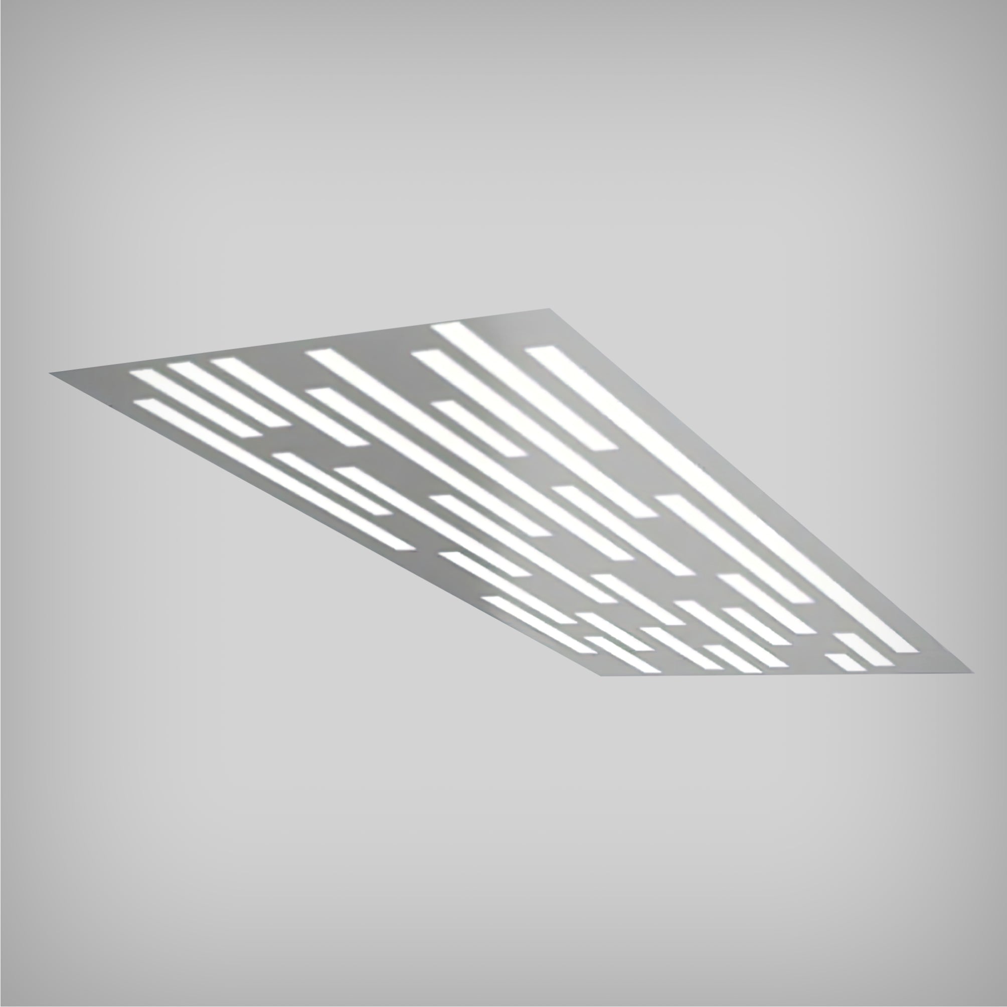 Architectural Recessed LED Flat Panel with Strips Design – LED Lights ...