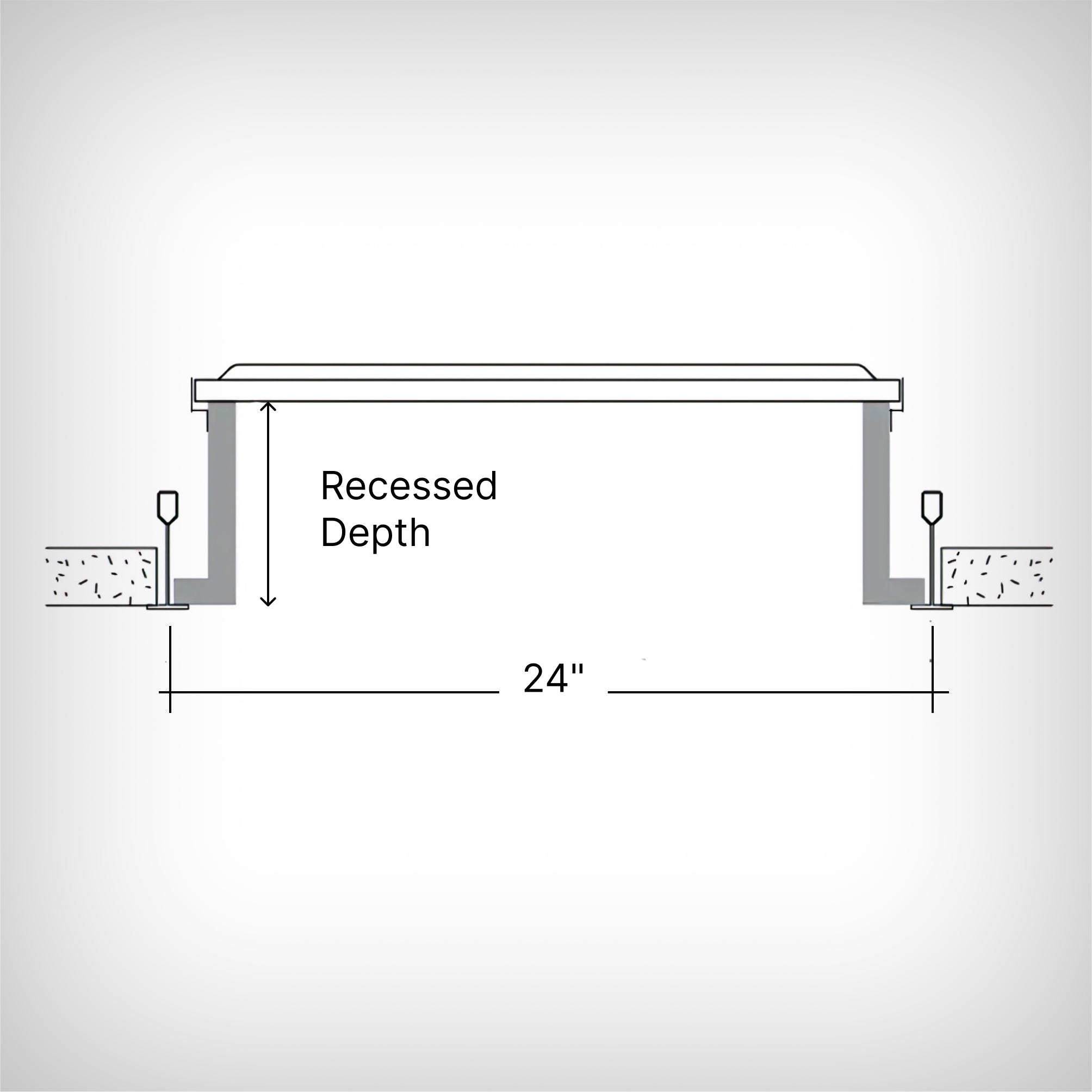 Recessed LED Light with Regressed Design for Sound Absorption – LED ...