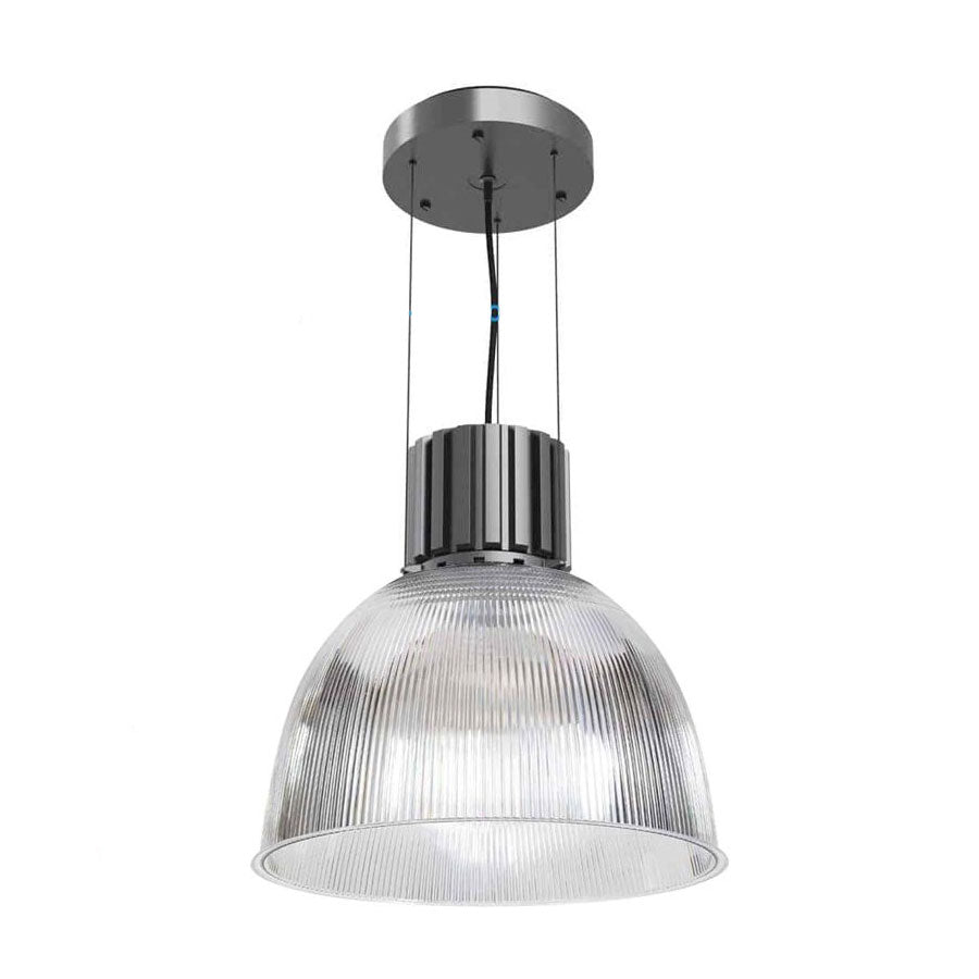 LED Pendant High Bay Light with 12-Inch Industrial Dome