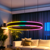 Luminary Orbit Ring: Innovative LED Ring 16-Inches Light