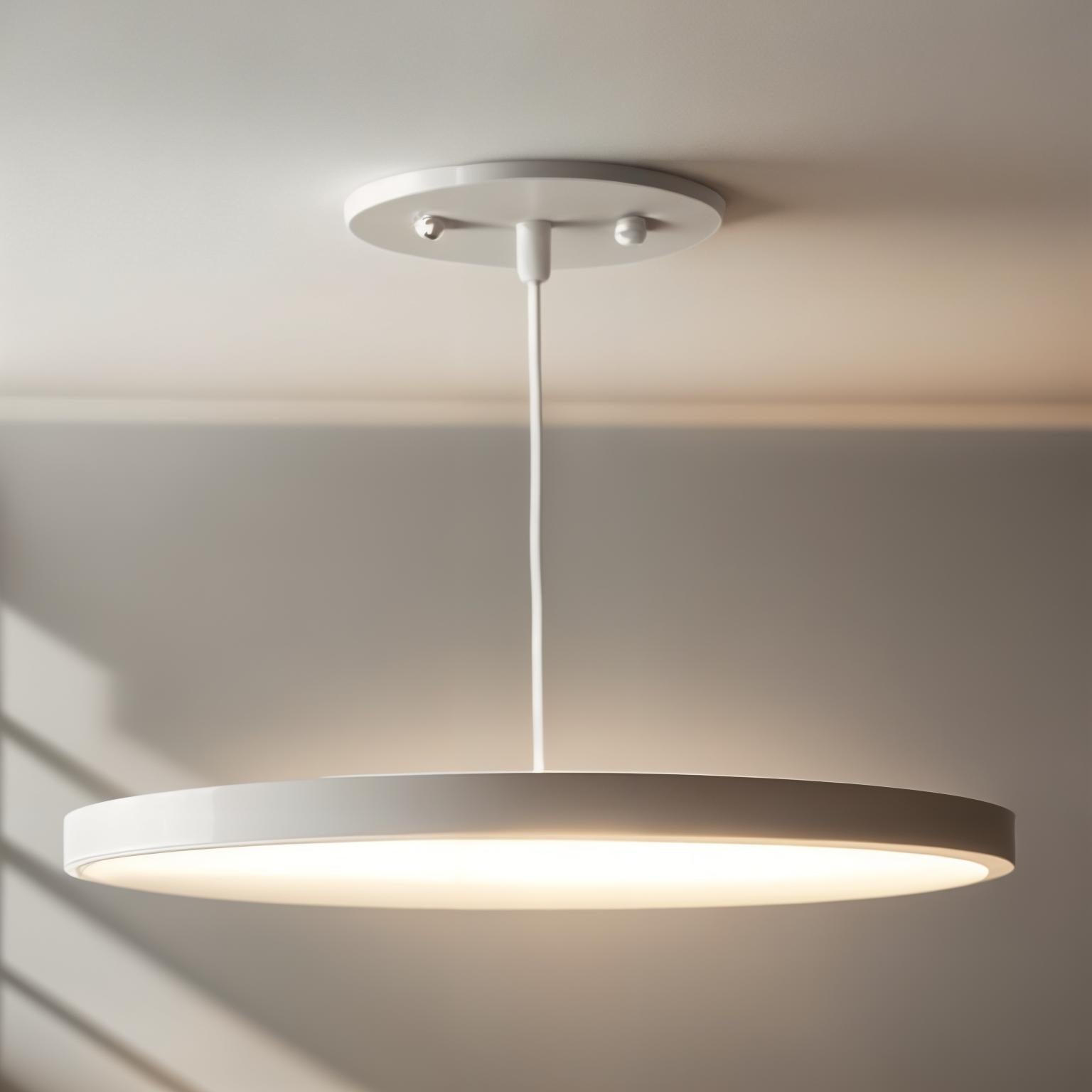 Radiant Halo: Illuminating Innovation Round Light