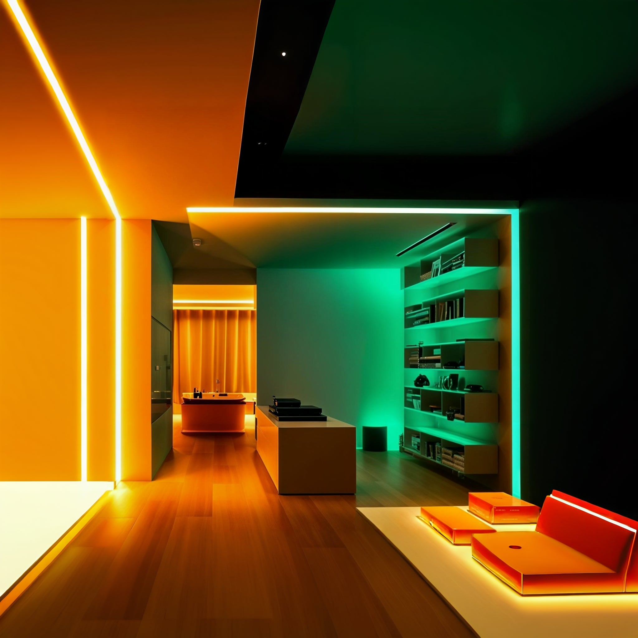 Led Dynamic Light ChromaFlex: Dynamic 2-8 Ft LED Linear Light – LED Lights Direct