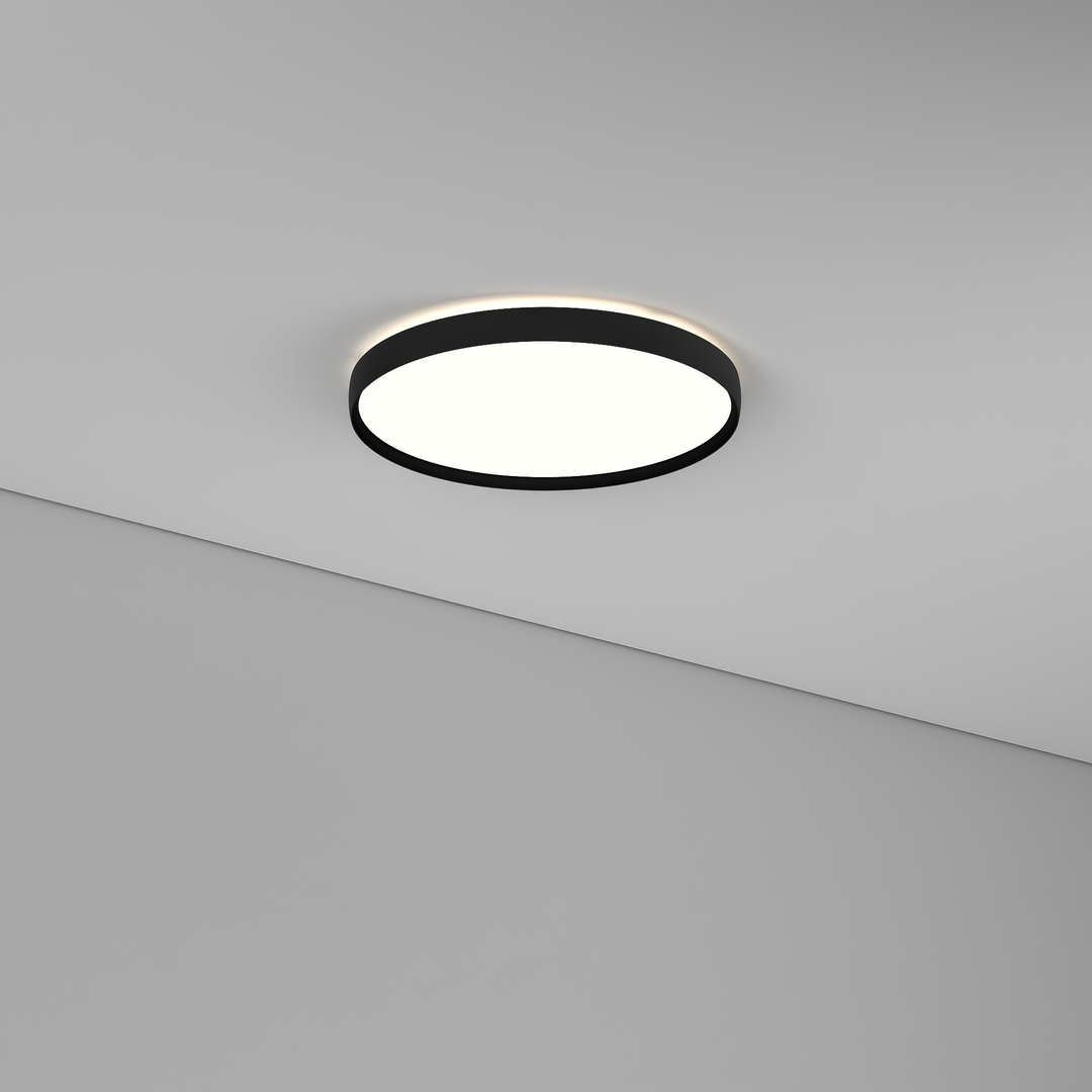 Ceiling Hung Led Round Ceiling Mounted LED Fixture – LED Lights Direct