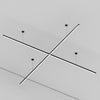 Configurable Linear System - X-Shaped 9 ft x 9 ft Fixture