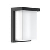 Outdoor Wall Sconce – Black Finish, 3 Wattage & CCT Selectable