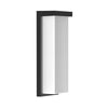 Outdoor Wall Sconce – Black Finish, High Lumen Output
