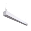Commercial LED 50-Watt 4 ft. Architectural Linear Up and Down Light Dual 3 Color Selectable Dimmable Linkable - White