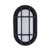 Outdoor Bulkhead Wall Light – Matte Black Finish