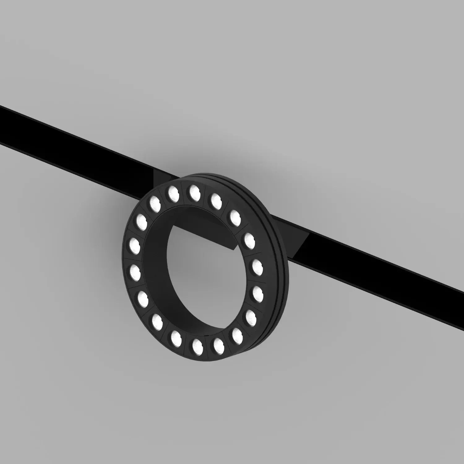 Halo - LED Magnetic Track Fixture