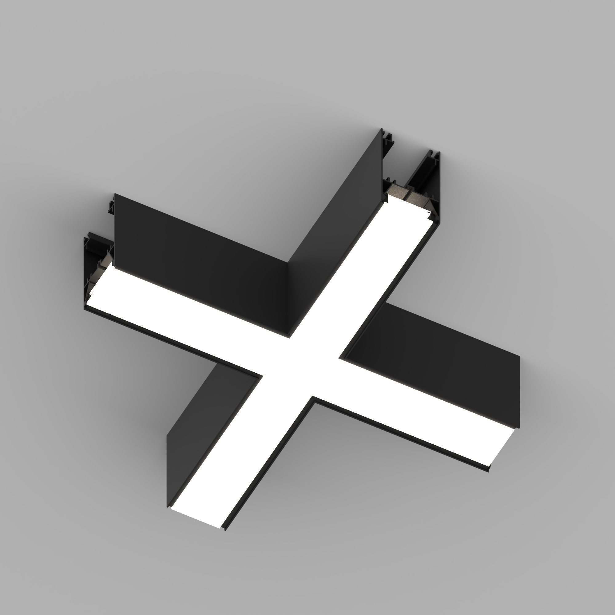 LED Linear Configurable Lighting System: X-connector