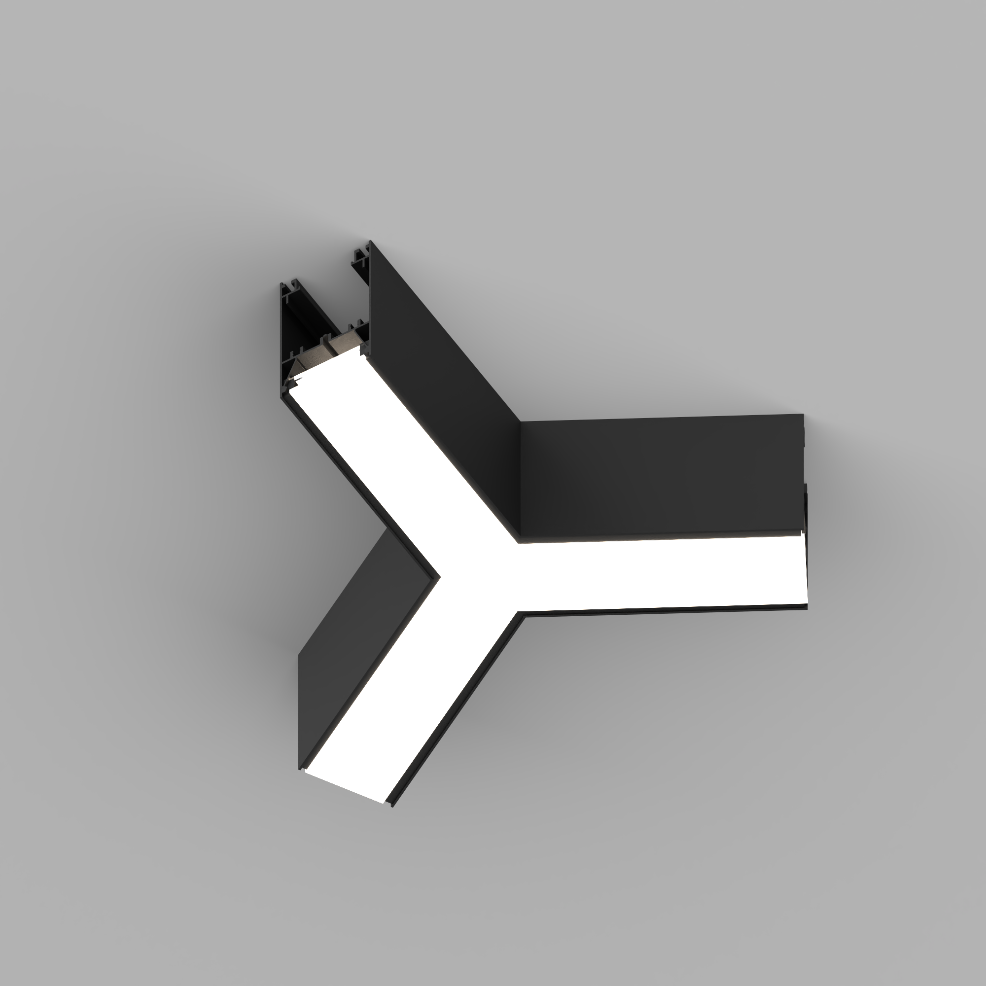 LED Linear Configurable Lighting System: Y-connector