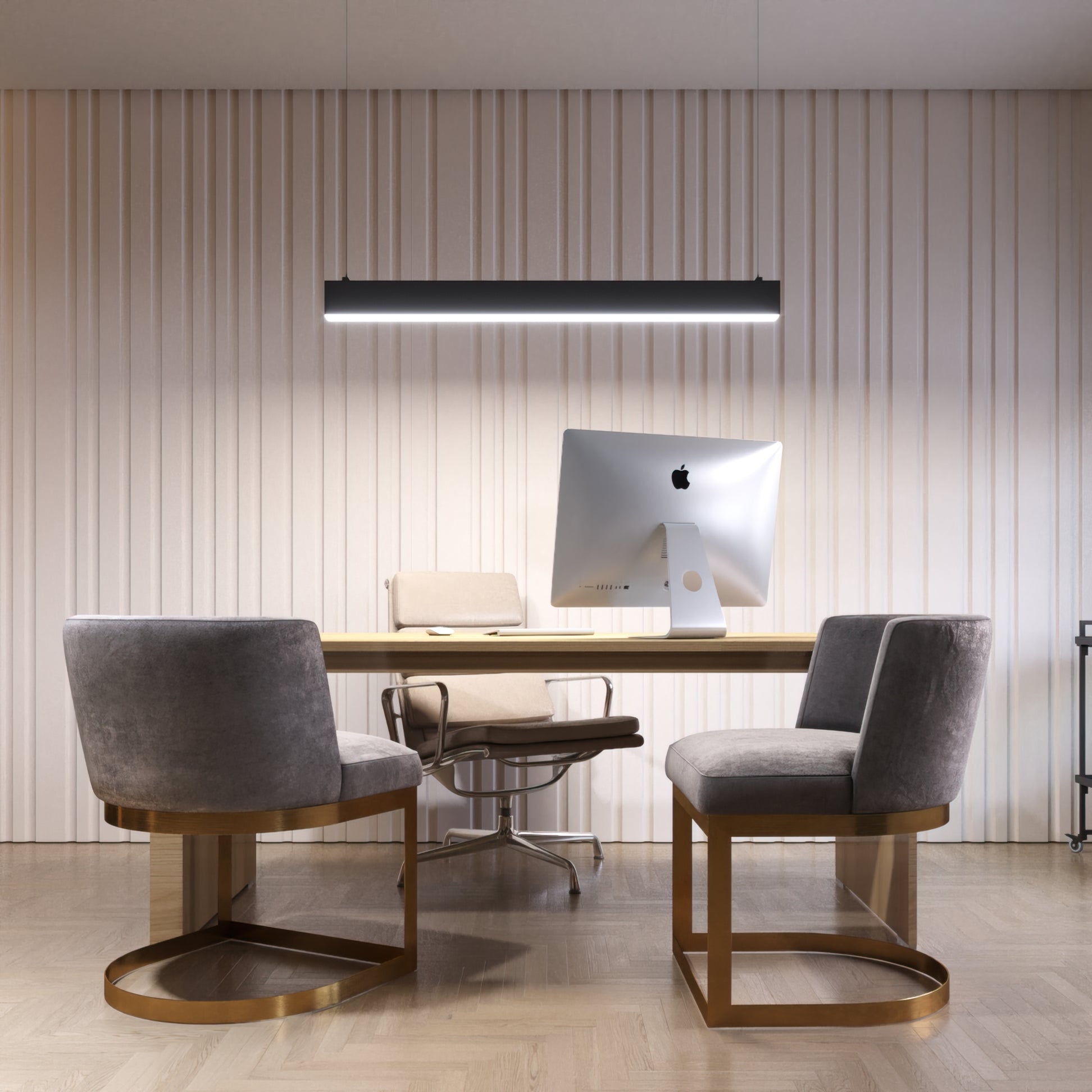 LED Linear ECO Pendant (4 Foot) – LED Lights Direct