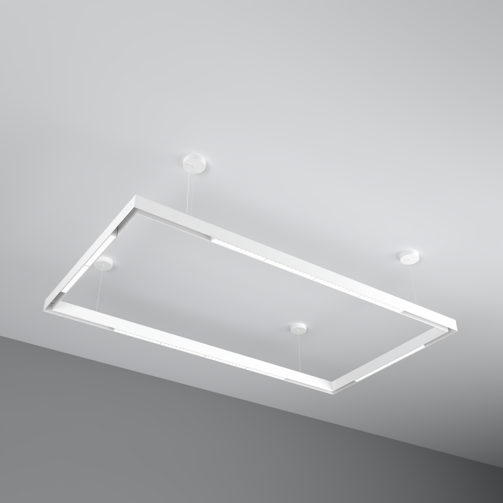Rectangle Track LED Rectangular Magnetic Track Pendant Set – LED Lights Direct